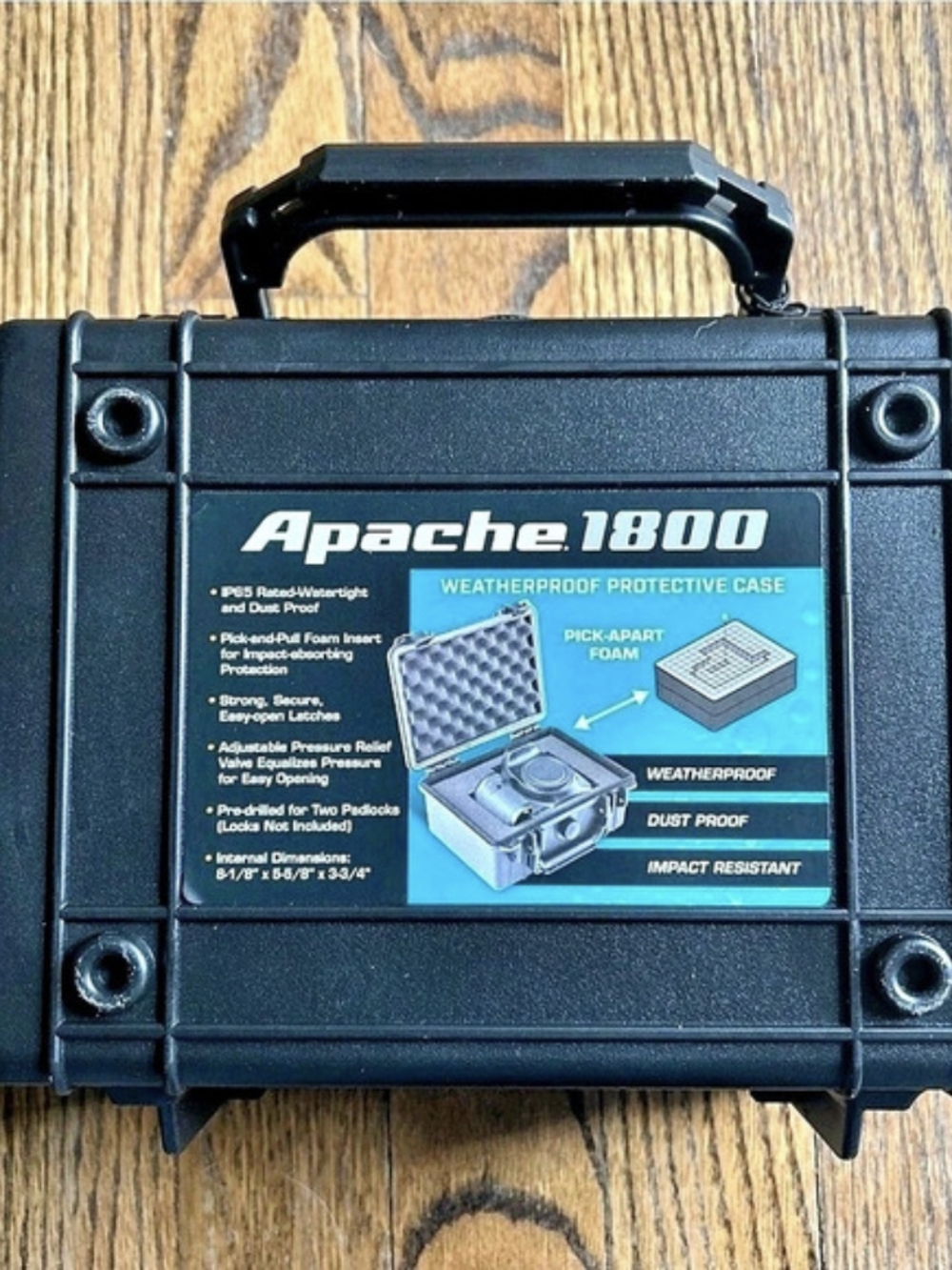 Apache 1800 Weatherproof Protective Case NWT